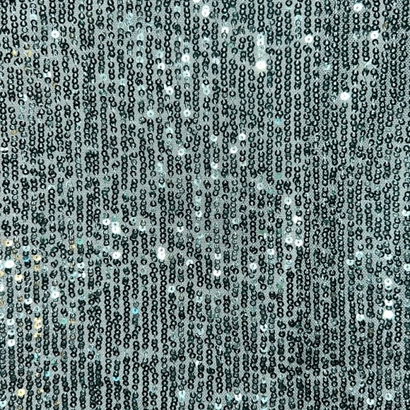 FREE PEOPLE Frida Seafoam Green Sequin Ruffle Dress Size 8 - MSRP $168 NEW - Picture 5 of 7